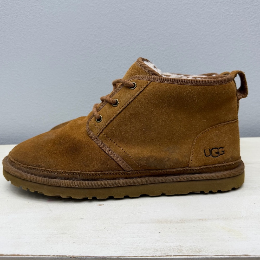 UGG Tan Suede Men's Ankle Boots